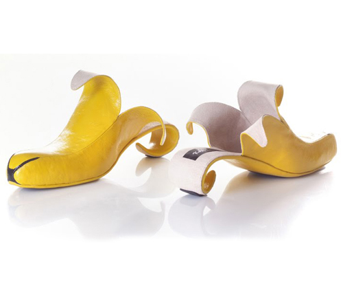 Banana Split High Heel Shoes