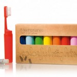 Toothbrushes inspired by crayons – Colourful Nights Travel Toothbrushes