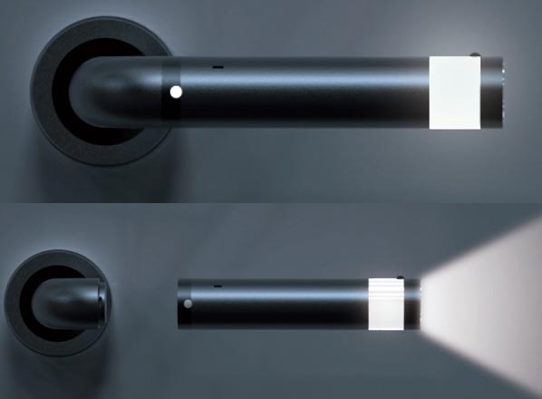 LED Light up Door Handle Concept