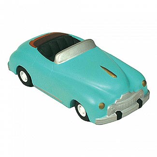 blue roadster stress ball