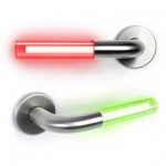 Cool invention, illuminated door handles doubles as flashlight and looks like a light saber