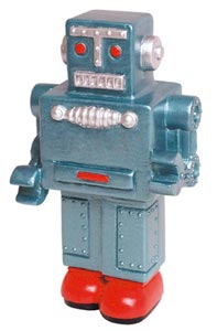 Retro Robot One More Gadget Stress Ball