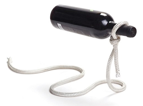 lasso wine bottle holder