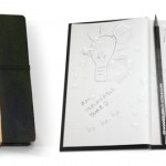 Waterproof Notebook gets wet and keeps your words dry