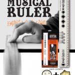 Making sweet sweet music has it’s own rules, with this awesome musical ruler