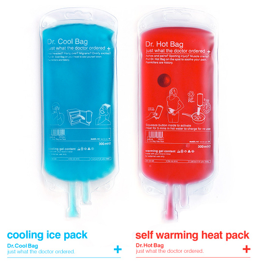 Dr Cool and Dr Hot Ice Paks
