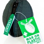 Green Aid fights the war on plastic with a resusable bag in a portable plush grenade