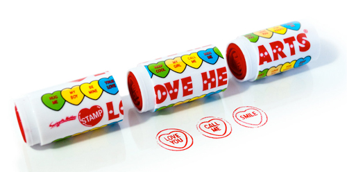 Love Stamps Love Hearts