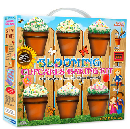 Blooming Cupcakes Flower Pot Set