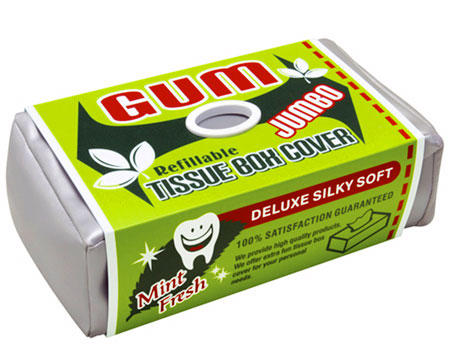 GUM Tissue Box Cover
