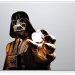 Use the Macs light to power the Dark Side with this Darth Vader MacBook Vinyl Decal