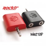 Wiretap and Rockit are headphone splitters with smarter capabilities
