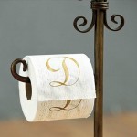 Add some class to your assortments with Monogrammed Toilet Paper