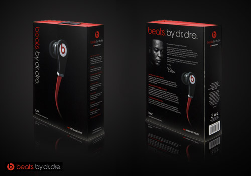 Beats by Dr Dre Earbuds Box