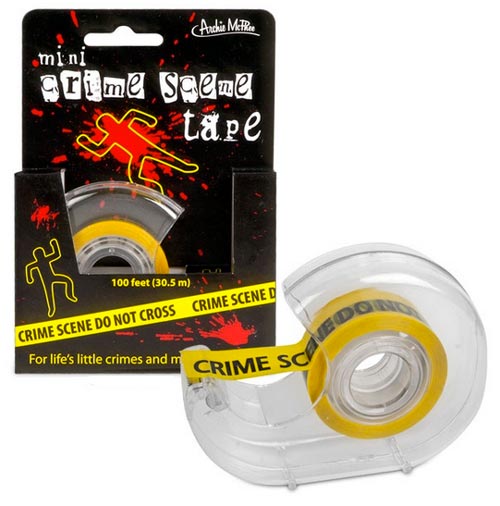 Mini Crime Scene Scotch Tape