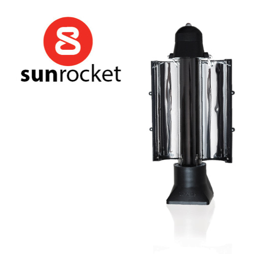SunRocket Logo and Product Shot