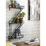 Fire Escape Wall Shelf puts a little New York in your home