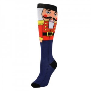 Tacky Holiday Socks Nutcracker