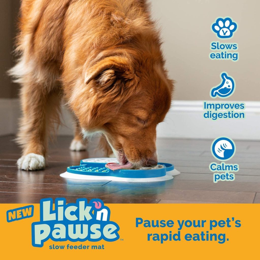 Slow your pets eating, improve digestion and calm anxiety in pets